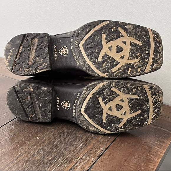 Ariat Anthem Shortie Waterproof Boots western Cowboy Womens size 9.5C - Picture 8 of 11